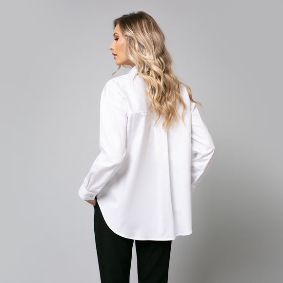 Cămașă de damă elegantă, model oversize - Minimalis România