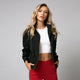 Camasa tip jacheta tip de culoare neagra casual style oversize - Minimalis România