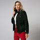 Camasa tip jacheta tip de culoare neagra casual style oversize - Minimalis România