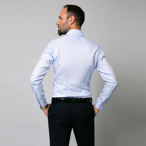Camasa eleganta pentru barbati de culoare albastru deschis - Minimalis România