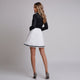 Fustă de damă eleganta mini de culoare alba - Minimalis România
