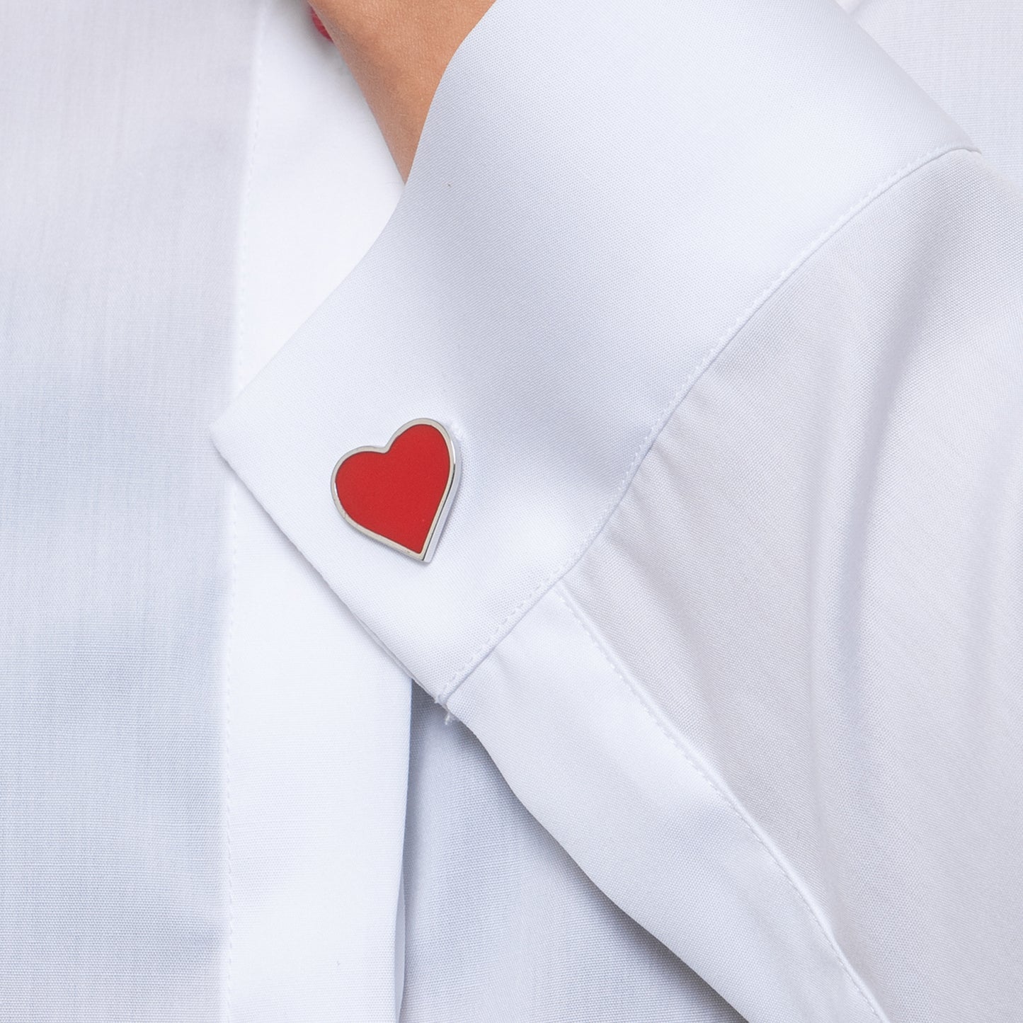 Camasa alba eleganta slimfit cu butoni si funda