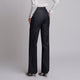 Pantalon de damă evazat din denim albastru inchis 2