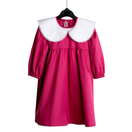 Rochie fetita si bebe fetita zmeura