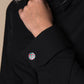 Camasa neagra slimfit cu manseta pentru butoni