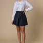 Camasa alba oversize cu butoni - diferite modele